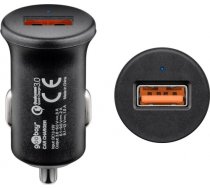 Goobay Quick Charge QC3.0 USB car fast charger USB 2.0 Female (Type A), Cigarette lighter Male 45162