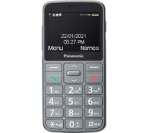 Panasonic KX-TU160 Easy Use Mobile Phone Grey, 2.4 ", TFT-LCD, 240 x 320, USB version USB-C, Built-in camera, Main camera 0.3 MP KX-TU160EXG