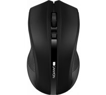 CANYON MW-5 2.4GHz wireless Optical Mouse with 4 buttons, DPI 800/1200/1600, Black, 122*69*40mm, 0.067kg CNE-CMSW05B