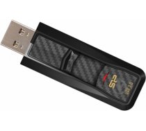 Silicon Power zibatmiņa 64GB Blaze B50 USB 3.0, melna SP064GBUF3B50V1K