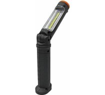 Bahco Alumīnija lukturis ar magnētu - regulējama 180-220 1 COB + 1 SMD LED mini USB lādētājs BLTFC1