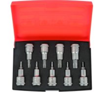 Bahco Īsās uzgaļu muciņas S9 komplekts Torx T20-T60, 9 gab, 1/2" S9TORX