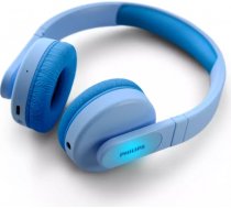 PHILIPS on-ear austiņas ar Bluetooth bērniem, zilas - TAK4206BL/00 TAK4206BL/00