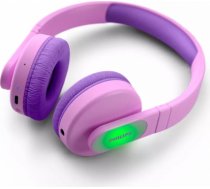 PHILIPS on-ear austiņas ar Bluetooth bērniem, rozā - TAK4206PK/00 TAK4206PK/00