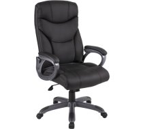 Darba krēsls CONNOR 73,5x65,5xH115-124cm, sēdvieta un atzveltne: ādas aizvietotājs, krāsa: melns 29175