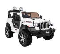 Jeep Wrangler Rubicon elektriskais divvietīgais, balts