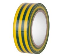 Izolācijas lenta PVC, zaļa/dzeltena, 19mm, L-10m