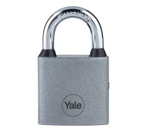 Yale Y111S/50/125/1 piekaramā atslēga, dzelzs, sudrabs, 50 mm, 3 atslēgas