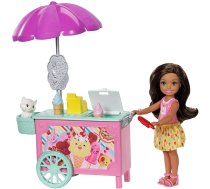 Barbie Lelles un aksesuāri - Barbie Club Chelsea Doll and Playset lelle FDB32-2, FDB32 Barbie® Club Chelsea™ Doll and Playset Asst., Barbie Club Chelsea Doll and Playset lelle