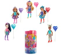 Barbie Lelles un aksesuāri - Barbie Color Reveal Chelsea Party Series lelle GTT26, GTT26 Color Reveal™ Chelsea Asst (5) - Party Serie, Barbie Color Reveal Chelsea Party Series lelle