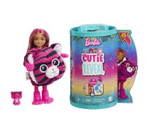 Barbie Lelles un aksesuāri - Barbie Cutie Reveal Chelsea Doll Jungle Friends Series Tiger HKR15 Lelle, 0194735106745, Chelsea Cutie Reveal Chelsea Jungle Friends Series, Barbie Cutie Reveal Chelsea Jungle Tiger HKR15