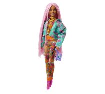 Barbie Lelles un aksesuāri - Barbie Extra Doll-Pink Braids lelle GXF09, 0887961955002, GXF09 Barbie® Extra Doll - Pink Braids, Barbie Extra Doll-Pink Braids lelle