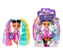 Barbie Lelles un aksesuāri - Barbie Extra Mini Doll lelle Daisy Rainbow Pigtails HHF82, HHF82, Barbie Extra Mini Doll lelle Daisy Rainbow Pigtails