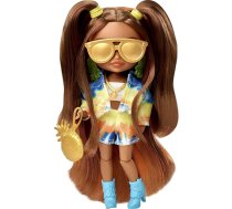 Barbie Lelles un aksesuāri - Barbie Extra Mini Doll Tie Dye Denim Set HHF81 Lelle, 0194735066254, Barbie® Extra Mini Doll - Tie Dye Denim Set, Barbie Extra Mini Tie Dye Denim Set Lelle