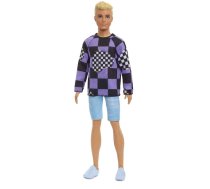 Barbie Lelles un aksesuāri - Barbie Ken Fashionistas Doll Asst. Checkered Hearts Lelle HBV25, HBV25, Barbie Ken Fashionistas Doll Asst. Lelle