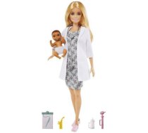 Barbie Lelles un aksesuāri - Barbie Pediatrs ar pacientu - mazuli GVK03, 0887961928068, GVK03, Barbie Pediatrs ar pacientu - mazuli