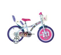 Bērnu velosipēdi - divriteņi - Bērnu divritenis velosipēds Dino bikes LOL 16", LOL DINO, Bērnu divritenis