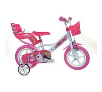 Bērnu velosipēdi - divriteņi - Bērnu divritenis velosipēds Dino bikes Unicorn 12" 124RL-UN, 124RL-UN, Bērnu velosipēds