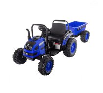Bērnu elektromobīļi - Bērnu Traktors ar piekabi Blue HL-388, EB571B POJAZD TRAKTOR + P HL-388 BLUE, Bērnu Traktors ar piekabi