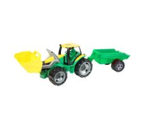 Stumjamās mašīnas - Bērnu Traktors ar piekabi un kausu kastē LENA L02123, L02123, Traktors rotaļlieta