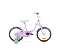 Bērnu velosipēdi - divriteņi - Bērnu velosipēds Romet Tola Pink 16 collas, 5000000291106, Romet TOLA 16 rozā 2216632 9S velosipēds, Pusaudžu velosipēds
