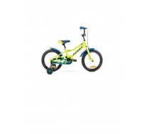 Bērnu velosipēdi - divriteņi - Bērnu velosipēds Romet Tom Green 16 collas, 5907782775483, Romet TOM 16 zaļš 2216633 9S velosipēds, Pusaudžu velosipēds