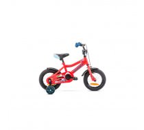 Bērnu velosipēdi - divriteņi - Bērnu velosipēds Romet Tom Red Blue 12 collas, 5000000307975, TOM 12 SARK/ZILS (AR) 2112051 7S VELOSIPĒDS, Pusaudžu velosipēds