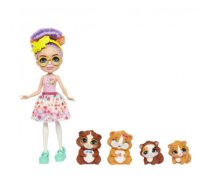 Barbie Lelles un aksesuāri - Enchantimals Glee Guinea Pig & Family Lelle HHB84, HHB84, Glee Guinea Pig & Family Lelle