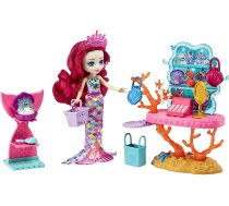 Barbie Lelles un aksesuāri - Enchantimals Ocean Treasures Shop Playset Milagra HCF71 Lelle Nāriņa 15+, HCF71, Ocean Treasures Shop Milagra Lelle Nāriņa