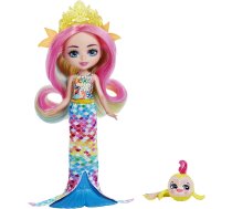 Barbie Lelles un aksesuāri - Enchantimals Rainey Radia Rainbow Fish&Flo Lelle Nāriņa HCF68, HCF68, Radia Lelle Nāriņa