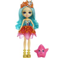Barbie Lelles un aksesuāri - Enchantimals Starla Starfish&Beamy Lelle Nāriņa HCF69, HCF69, Starla Starfish Lelle Nāriņa