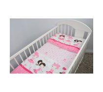 Bērnu gultas veļa: 2 daļas - Gultas veļas komplekts no 2 daļām Ankras BALLERINA pink K-2 120x90 K-2T120, 5906584035580, ANKR-BAL000002, Gultas veļas komplekts no 2 daļām Ankras BALLERINA pink K-2