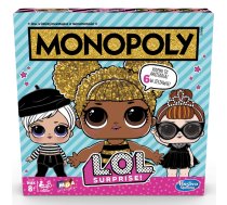 L.O.L. Lelles un aksesuāri - Hasbro LOL Surprise Monopoly Galda spēle, L.O.L. Lol Surprise Gra Monopoly, Hasbro LOL Surprise Monopoly