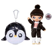 L.O.L. Lelles un aksesuāri - Na! Na! Na! Surprise 2-in-1 Fashion Doll Boy Andre Avalanche & Plush Pom with Confetti Penguin, 0035051573784, 44505 Na! Na! Na! L.O.L Surprise Lalka Pinguin, Na Na Na Surprise Becky Buckaneer lelle