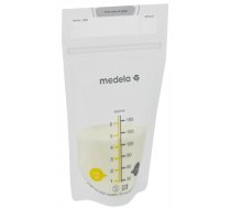 Krūts piena pumpji un saistītās preces - Piena uzglabāšanas maisiņi Medela Food Bags Pump & Save 180 ml 25 gab., Medela Torebki Na Pokarm Pump&save 25 Sztuk, Piena uzglabāšanas maisiņi