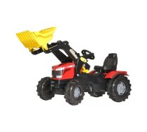 Pedāļu traktori un aksesuāri - Traktors ar pedāļiem un kausu Rolly Toys rollyFarmtrac MF 611133, 611133