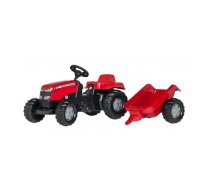 Pedāļu traktori un aksesuāri - Traktors ar pedāļiem un piekabi Rolly Toys Rolly KID MF 012305, 012305