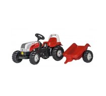 Pedāļu traktori un aksesuāri - Traktors ar pedāļiem un piekabi Rolly Toys Rolly Kid Steyr 6165 CVT 012510, 012510