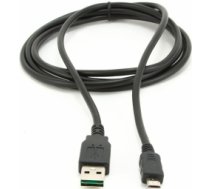 Gembird USB Male to MicroUSB 1m Black Cable (CC-MUSB2D-1M)
