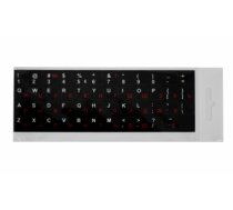 Baltic Data Black / White / Red for Keyboard RUS Laminated BLISTER (4751044231290)