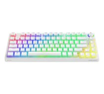 Savio Wireless Mechanical Keyboard Phenix White 75% Outemu Red Pro Pudding (5901986049296)