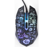 Gembird MUS-6B-GRAPHICS-01 Black (MUS-6B-GRAFIX-01)