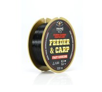 Cralusso aukla: CRALUSSO FEEDER & CARP FLUOROCARBON COATED FAST SINKING, BLACK, 150M, 0,25MM 33905125