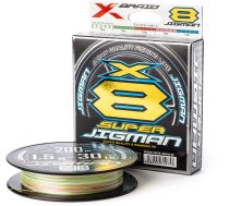 No Name Line SUPER JIGMAN X8 X-Braid BRAIDED LINE YGK X-BRAID SUPER JIGMAN X8 200M 15