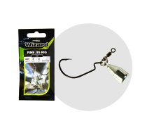 Wizard FINE JIG RIG  LEAD WEIGHT 4G, ORIGIN HOOK SIZE 4#,2PCS/PKT 59374040