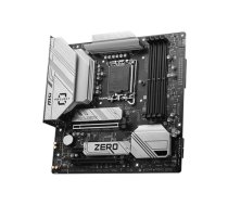 MSI B760M PROJECT ZERO | Processor family Intel | Processor socket LGA1700 | DDR5 | Supported hard disk drive interfaces SATA, M.2 | Number of SATA connectors 4 (B760M PROJECT ZERO)