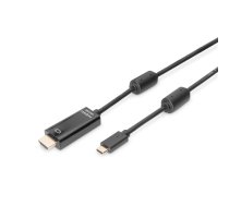 Digitus USB Type-C to HDMI adapter cable, Type-C to HDMI A male/male, 2.0m, 4K/60Hz, 18GB, black, gold | | USB Type-C adapter cable | AK-300330-020-S | USB-C to HDMI USB Type-C (AK-300330-020-S)
