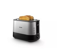 Philips Toaster HD2637/90 Viva Collection Number of slots 2 Housing material  Metal/Plastic Black (HD2637/90)