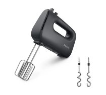 PHILIPS Hand mixer | HR3739/00 5000 Series | Hand Mixer | 400 W | 5 speeds | Turbo function | Black (HR3739/00)