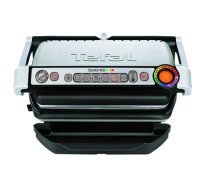 TEFAL OptiGrill+ + Waffle Plate Set | GC716D12 | Electric Grill | 2000 W | Silver (GC716D)